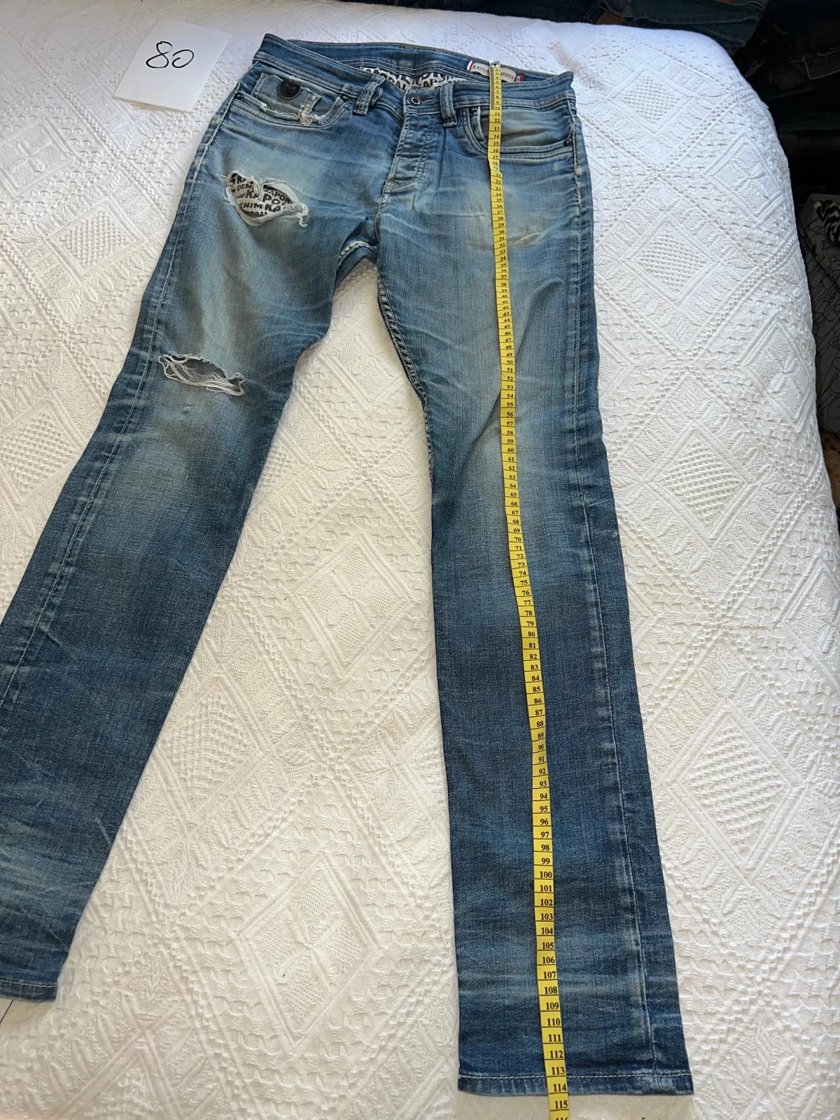 Calças Jeans Rasgadas Vintage Kaporal – photo 3